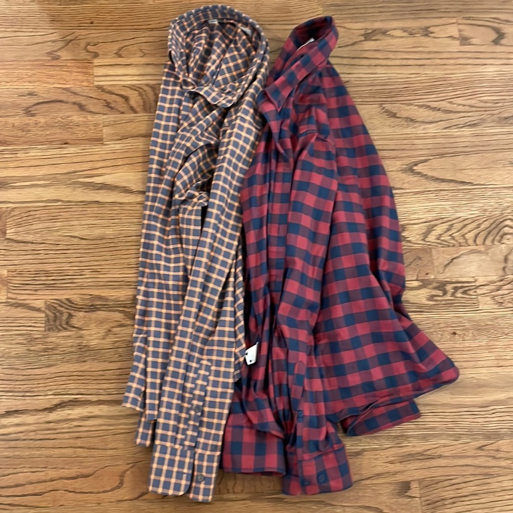 Pair of Twillory button down shirts